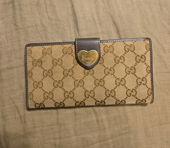 Gucci Brown Monogram Wallets Timeless Design - Picture 1 of 5